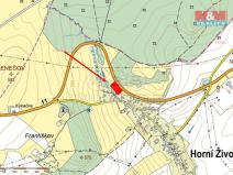 Prodej zahrady, Horní Životice, 3410 m2
