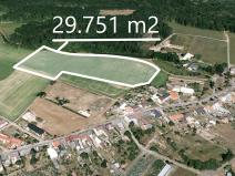 Prodej trvalého travního porostu, Litovel, 407 m2