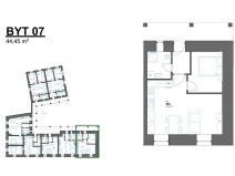 Prodej bytu 2+kk, Domažlice, Tovární, 45 m2