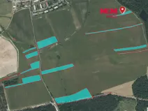 Prodej pole, Líně, 91817 m2