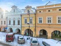 Prodej rodinného domu, Litomyšl, Smetanovo náměstí, 428 m2