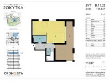 Prodej bytu 4+kk, Praha - Vysočany, Oktábcových, 119 m2