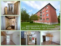 Pronájem bytu 1+kk, Ostrava, Gregorova, 27 m2