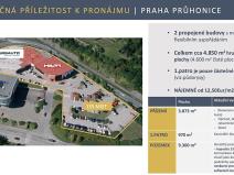 Pronájem obchodního prostoru, Průhonice, Uhříněveská, 4850 m2