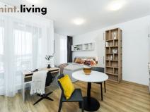 Pronájem bytu 1+kk, Praha - Vysočany, Odkolkova, 36 m2