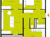 Pronájem bytu 3+1, Česká Lípa, Příbramská, 72 m2