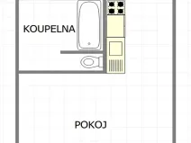 Prodej bytu 1+kk, Kroměříž, Albertova, 28 m2