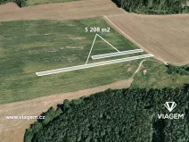 Prodej podílu pole, Kvášňovice, 868 m2