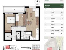 Prodej bytu 3+kk, Praha - Smíchov, Na Plzeňce, 65 m2