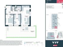 Prodej bytu 3+kk, Kladno, Ke stadionu, 62 m2