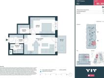 Prodej bytu 2+kk, Kladno, Ke stadionu, 53 m2