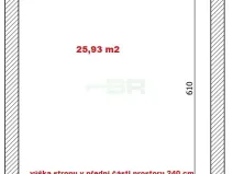 Prodej garáže, Litomyšl, T. G. Masaryka, 26 m2