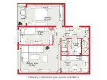 Prodej bytu 3+kk, Praha - Chodov, Jažlovická, 65 m2
