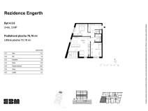 Prodej bytu 3+kk, Kladno, U Engerthu, 72 m2