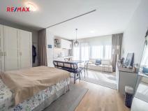 Pronájem bytu 1+kk, Praha - Karlín, Breitfeldova, 42 m2
