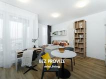 Pronájem bytu 1+kk, Praha - Vysočany, Odkolkova, 42 m2