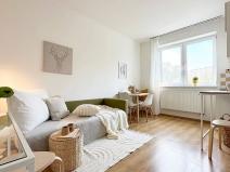 Pronájem bytu 1+kk, Brno, Svatoplukova, 21 m2