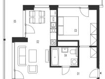 Prodej bytu 2+kk, Plzeň, Krašovská, 48 m2