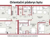 Prodej bytu 4+kk, Praha - Chodov, Křejpského, 65 m2