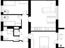 Prodej bytu 4+kk, Praha - Kbely, Studená, 70 m2