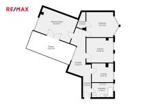 Prodej bytu 3+1, Praha - Hlubočepy, Voskovcova, 94 m2