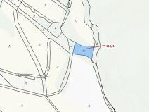 Dražba pozemku, Kyje, 640 m2