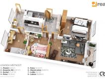 Pronájem bytu 4+1, Liberec, Řídkého, 90 m2