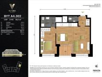 Prodej bytu 2+kk, Praha - Bubeneč, Vítězné náměstí, 59 m2