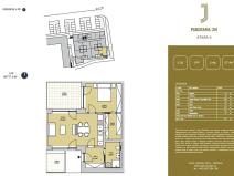 Prodej bytu 2+kk, Brno, Řepova, 57 m2