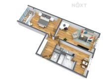 Prodej bytu 2+1, Louny, Slovenského národního povstání, 70 m2