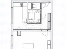 Pronájem bytu 1+1, Praha - Vokovice, Angolská, 32 m2