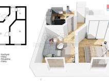 Prodej bytu 2+kk, Kladno - Kročehlavy, Holandská, 39 m2