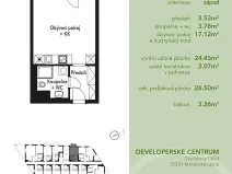 Prodej bytu 1+kk, Mariánské Lázně, Chebská, 26 m2