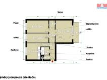 Pronájem bytu 3+1, Třemošná, Šeříková, 61 m2