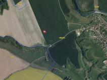 Prodej pole, Střemošice, 1129 m2