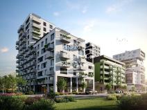 Pronájem bytu 1+kk, Praha - Stodůlky, Hábova, 40 m2