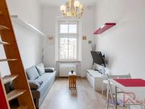 Pronájem bytu 1+kk, Karlovy Vary, nábřeží Jana Palacha, 20 m2