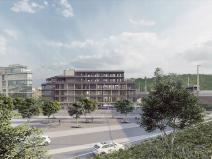 Pronájem kanceláře, Praha - Hlubočepy, Strakonická, 415 m2