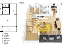 Prodej bytu 4+kk, Chrudim - Chrudim IV, Radoušova, 102 m2