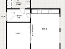Pronájem bytu 2+kk, Roudnice nad Labem, 56 m2