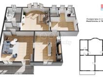 Pronájem bytu 2+1, Mladá Boleslav, Táborská, 86 m2