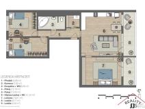 Prodej bytu 4+kk, Praha - Chodov, Augustinova, 90 m2