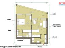 Prodej bytu 2+kk, Železná Ruda - Alžbětín, 55 m2