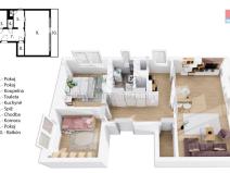 Prodej bytu 3+1, Kladno, Jižní, 69 m2