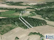 Prodej lesa, Bratronice, 3022 m2