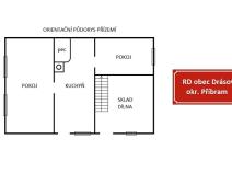 Prodej rodinného domu, Drásov, 60 m2