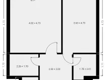 Prodej bytu 2+kk, Praha - Krč, Pacovská, 48 m2