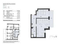 Prodej bytu 2+kk, Židlochovice, Masarykova, 48 m2