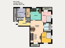 Prodej bytu 4+kk, České Budějovice, Na Zlaté stoce, 109 m2