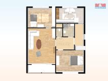 Pronájem bytu 3+1, Česká Lípa, Žitavská, 74 m2